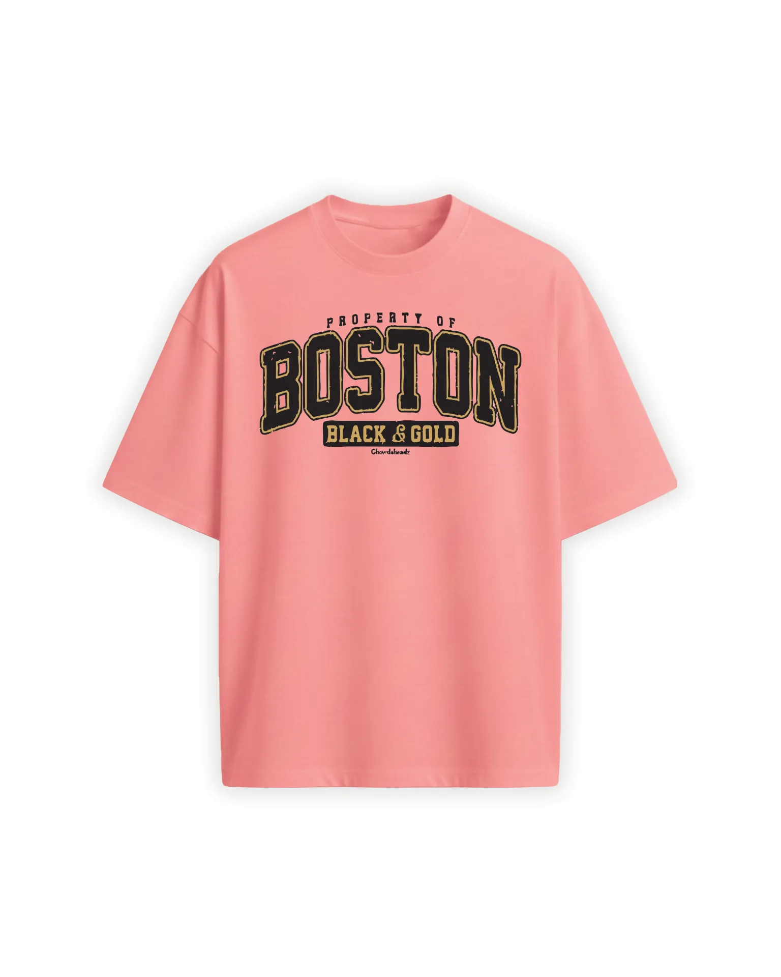 BOSTON (peach) | klavv t-shirt | 240 GSM | french terry