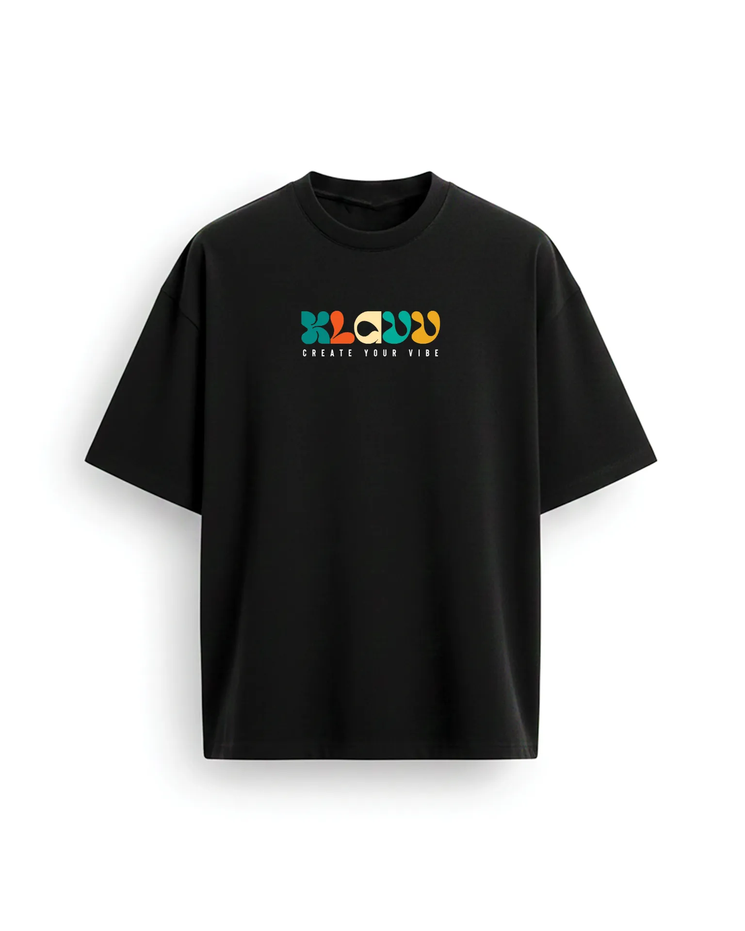 KLAVV (black) | klavv t-shirt | 240 GSM french terry cotton |