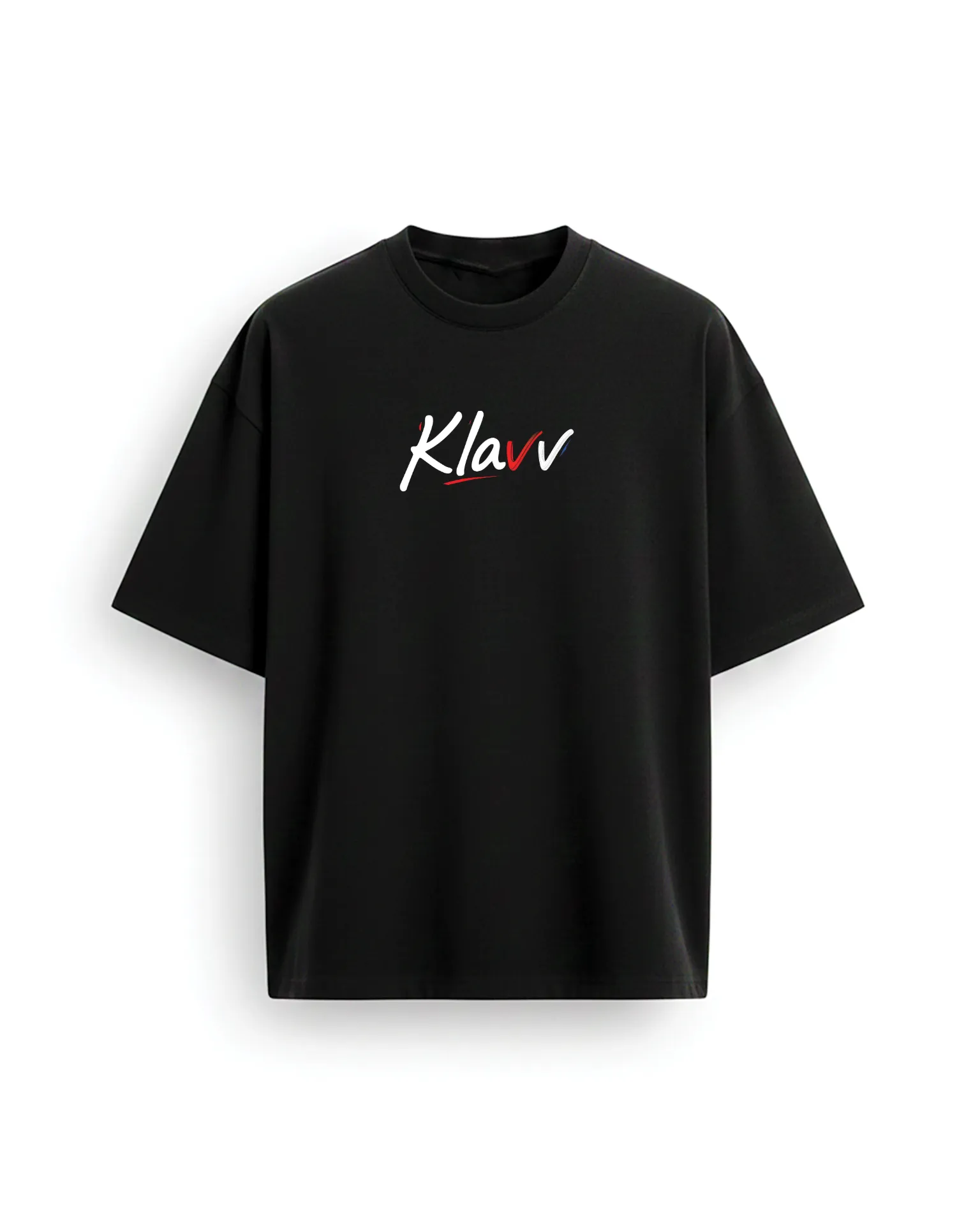 KLAVV (black) | klavv t-shirt | 240 GSM french terry cotton |